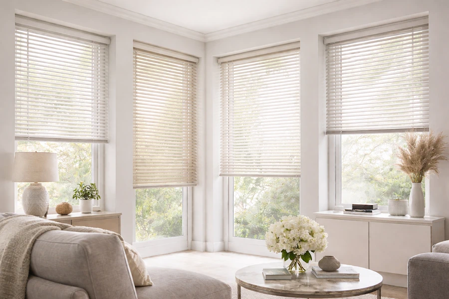 Venetian blinds with precise slats